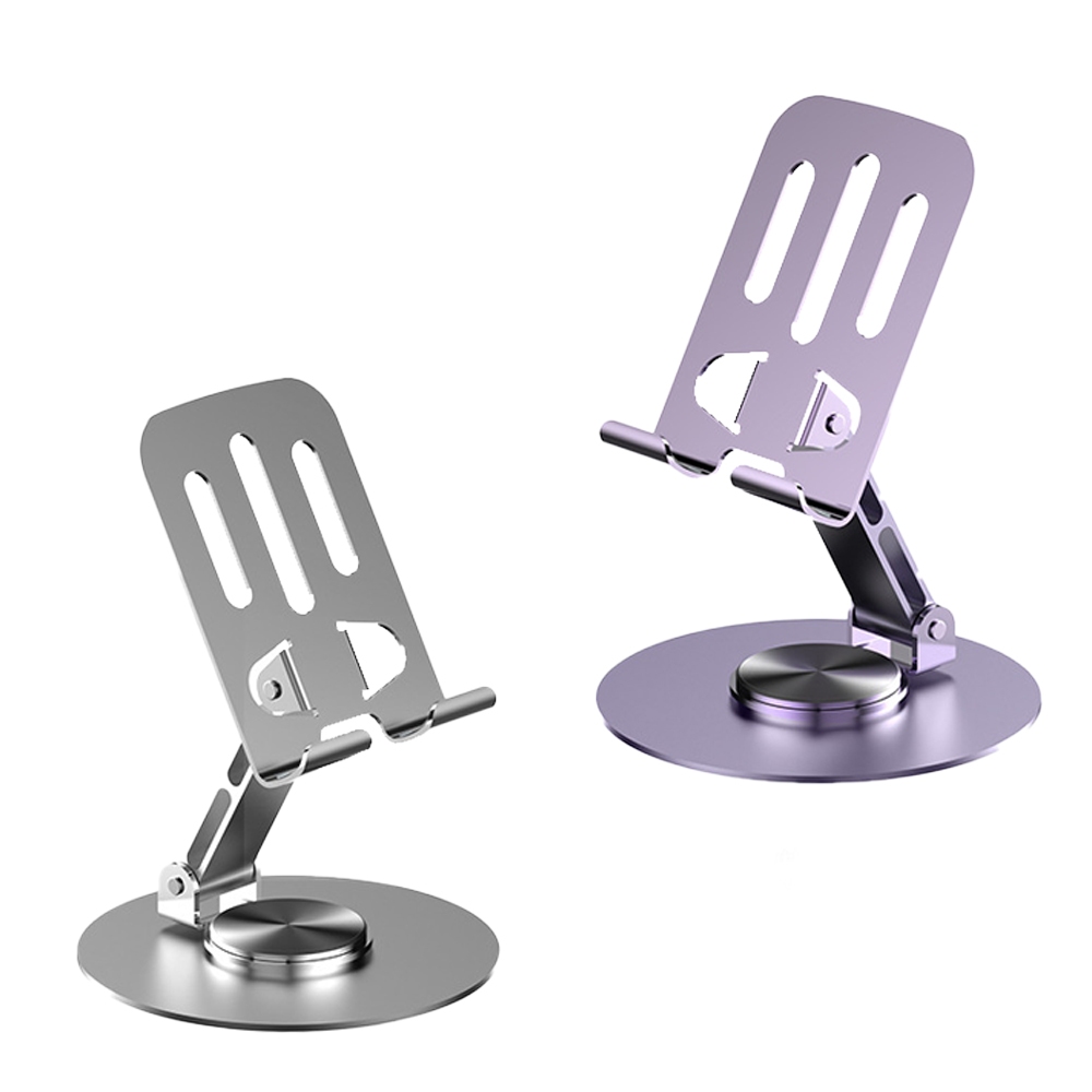 金屬旋轉手機支架 手機支架 平板支架 懶人手機架 直播追劇 摺疊手機架 摺疊