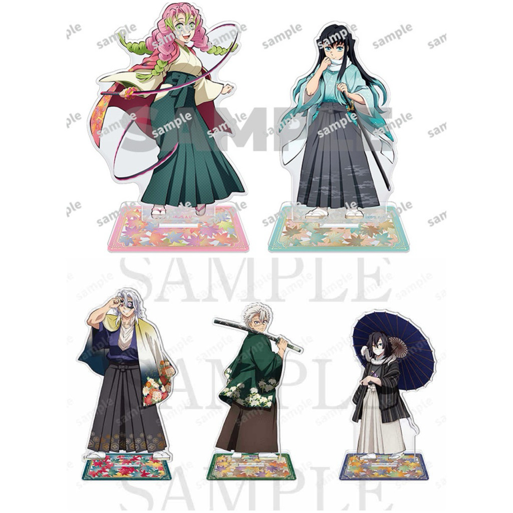 ｛買3送3｝共8款wy鬼滅之刃 壓克力立牌 時透無一郎 甘露寺蜜璃 炭治郎 彌豆子 不死川實彌 宇髓天元