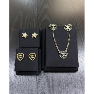 77精品服飾店 CHANEL 香奈兒 25B 新款耳環＆項鍊
