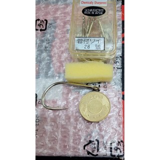 [絕版品] 大一 DAIICHI 日本製 管付ソイ 28號/26號 管付鉤 龍膽石斑 大物用 海釣用 盒裝