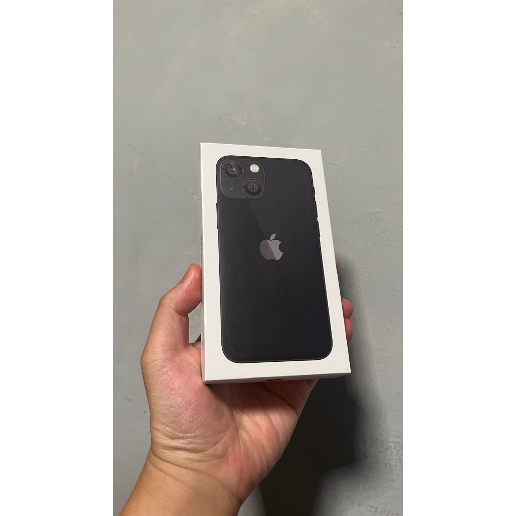 已絕版 未拆封 iPhone 13 minI 512G 黑色 電池健康度100% 備用機 開通後原廠保固一年