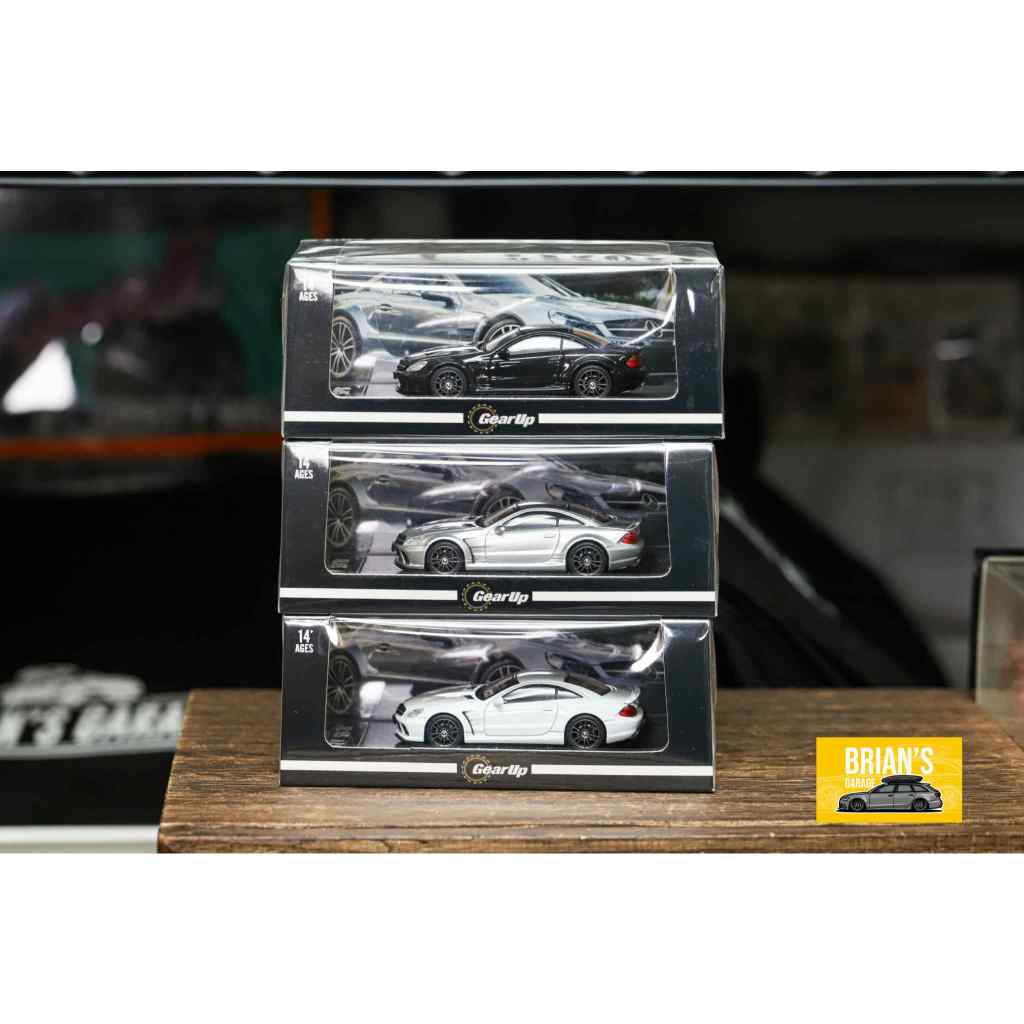Gear Up Models 1/64 SL65 AMG Black Series
