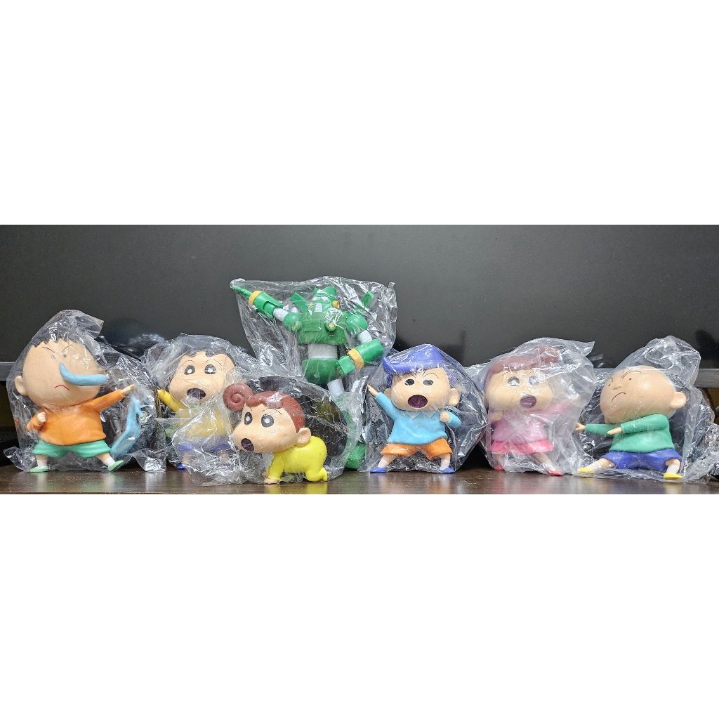 蠟筆小新公仔 擺件~超能力大決戰 阿呆 小新 小葵 康達姆機器人 風間 妮妮 正男