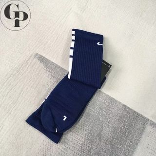 GP精選 籃球襪 刺繡徽章 藍色 毛巾底 長筒 籃球襪 多色系 運動長襪 休閒長襪 潮流長襪 運動襪 男生長襪 襪子