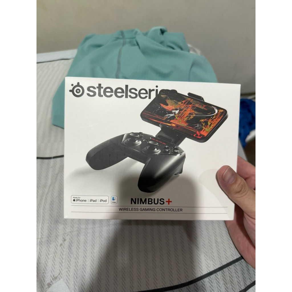 二手 二代 SteelSeries Nimbus+ 二手 PLUS 無線把手 美國原裝 附iPhone手機架
