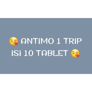 Antimo dewasa 1 strip 10 tablet