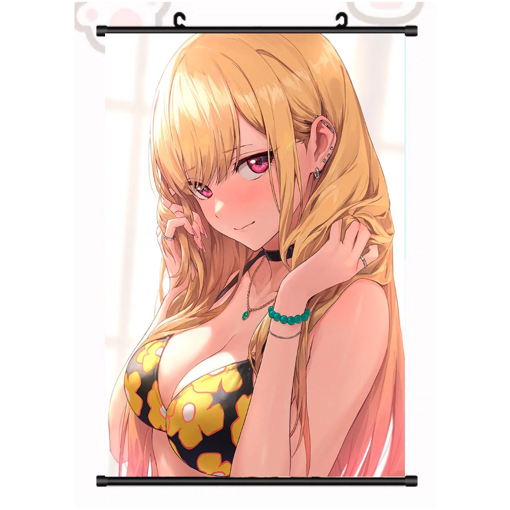 【部分現貨】戀上換裝娃娃! 掛軸40X60CM 喜多川海夢 五條新菜 乾紗壽葉 乾心壽 動漫周邊2