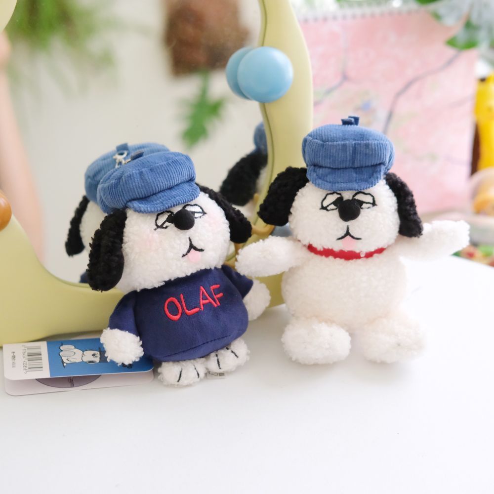 【史努比 Snoopy】⭐正版授權⭐ Olaf歐拉夫捲捲毛系列絨毛吊飾 山莫 日落小物  交換禮物 聖誕禮物