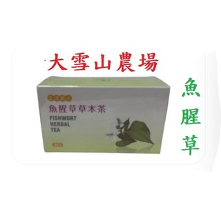 【禾豐茶行】大雪山農場 魚腥草茶 茶包 (3g/30入) 有發票 新到貨 免運.》經銷商:中壢禾豐茗茶葉行