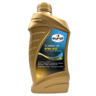 【車百購】 Eurol Turbo DI 5W40 全合成機油 API CF ACEA C3 高性能汽柴油適用