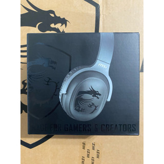 MSI Headset_H901 GC 潮流摺疊耳機 （霧黑限定版)