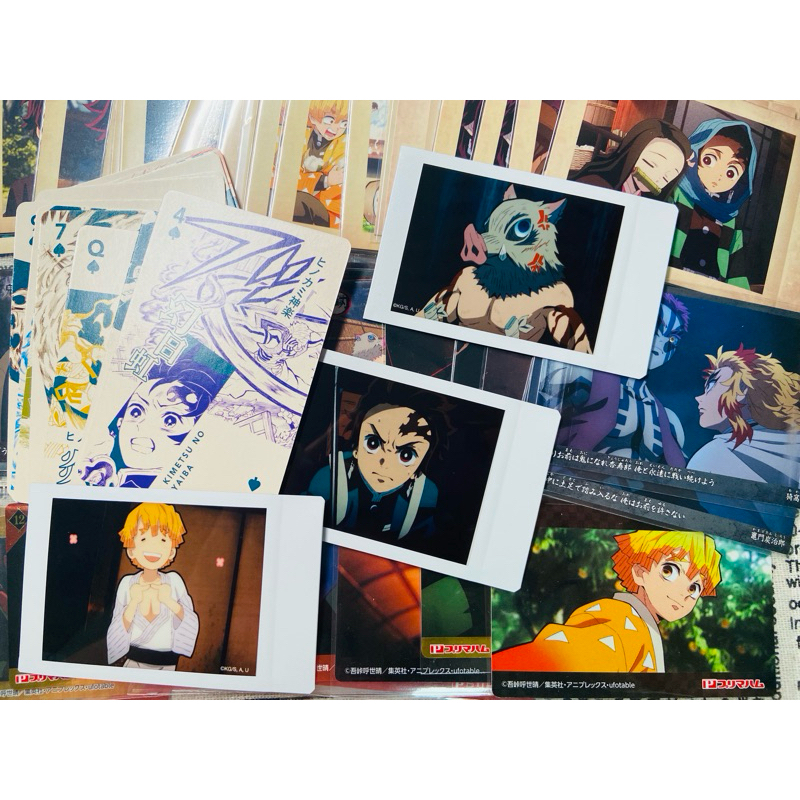 新上架 鬼滅之刃 鬼滅 拍立得收藏卡食玩卡卡片 煉獄炭治郎禰豆子音柱天元善逸伊之助義勇蝴蝶蜜璃實彌魘夢伊黑炎柱猗窩座