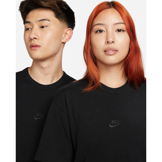NIKE NSW TEE 90%新 重磅 純棉 刺繡 寬鬆 小LOGO DO7393-010