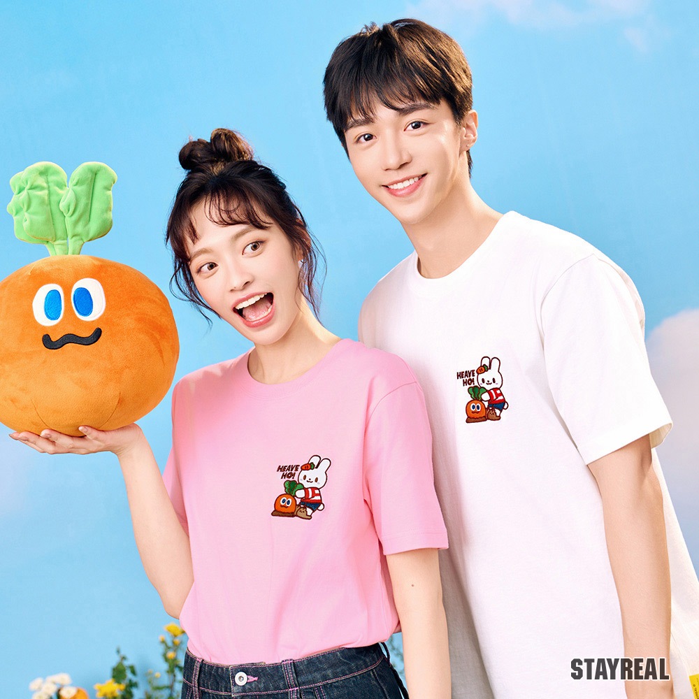 STAYREAL 純真兔兔拔蔔蔔T