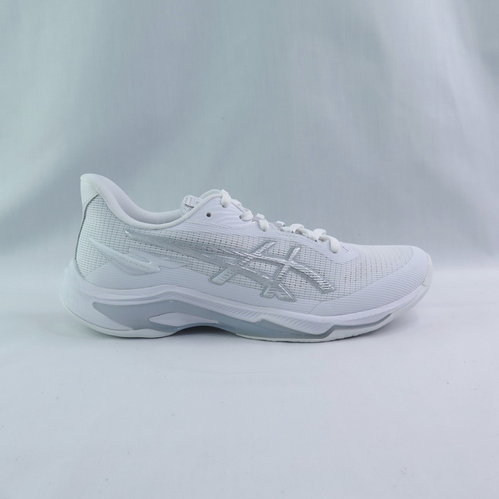 ASICS 1052A083100 NETBURNER BALLISTIC FF 4 男女排羽球鞋 白x銀