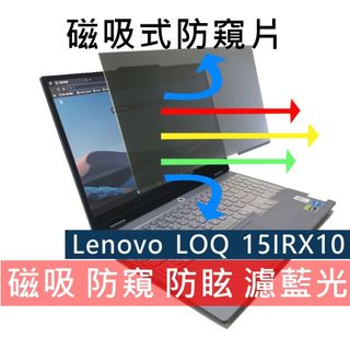 【Ezstick】LENOVO LOQ 15IRX10 磁吸防窺片｜抗藍光 防眩光｜Privacy Filter