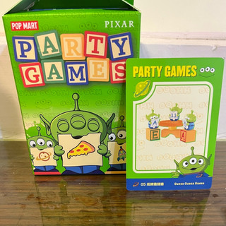 POP MART 泡泡瑪特 PIXAR ALIEN PARTY GAMES 三眼怪聚會遊戲 場景 公仔 盒玩 盲盒 正版