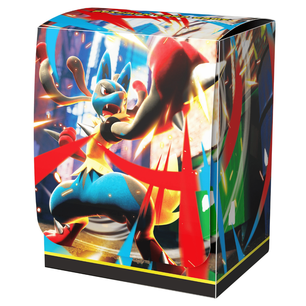 現貨【大黑屋】寶可夢 Pokemon 寶可夢中心限定 PTCG 超級路卡利歐 路卡利歐 卡盒 超級勇氣 超級交響樂