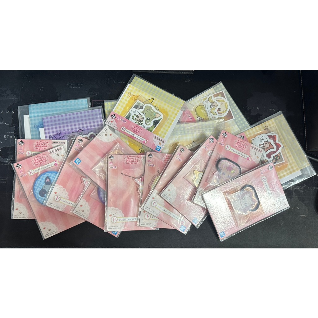 『挖寶區99 』 全新 一番賞 小魔女doremi  死亡愛麗絲 雅科兒 桃樂絲 色紙 鈴芽之旅 光之美少女