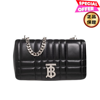 Burberry 80595101 小款 羔羊皮 Lola 蘿納包 黑色