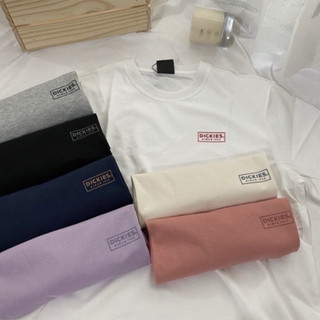 韓國DICKIES 短袖 短踢 TEE 小方框 小Logo 韓國短T