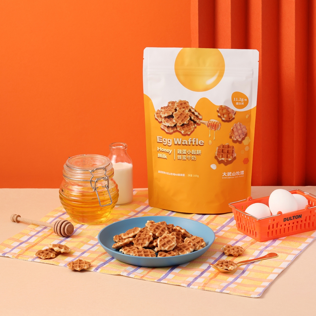 【大武山牧場】雞蛋小鬆餅系列 (經典原味 / 蜂蜜牛奶 / 咖啡歐蕾 )(160g/袋)｜奶蛋素｜送禮推薦