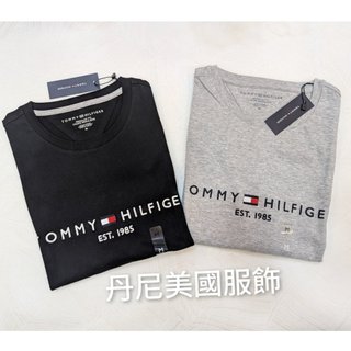 (口碑賣家)TOMMY HILFIGER 經典橫字母 刺繡Logo短T 男版 短袖 短T 美國正品 全新現貨秒發