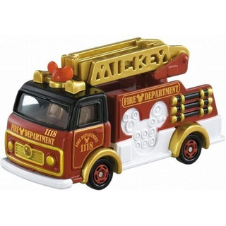 Micky Mouse_米奇/米妮 ~迪士尼小汽車 DM 米奇消防車 (棕款)*18079