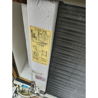 二手中古日立1噸雙吹變頻冷暖窗型冷氣，型號RA-28NA， 保固3個月