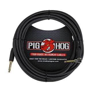 PIG HOG PCH20BKR 編織款導線 Black Woven 20FT 1S1L 黑