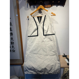 s' max mara 卡其色 無袖 洋裝 38碼
