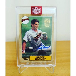 2022 TOPPS ARCHIVES SIGNATURE SERIES STEVE GARVEY AUTO /99
