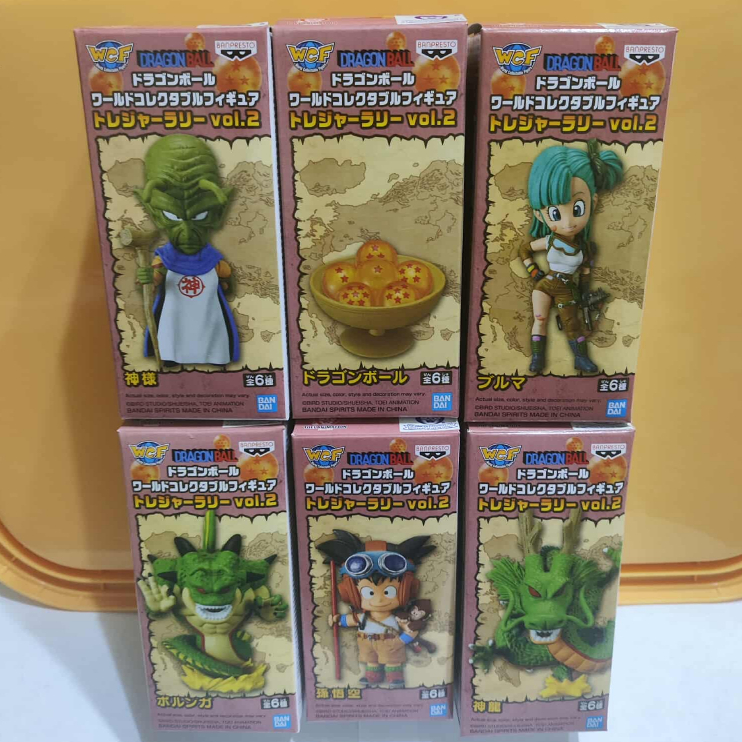 【代理版/拆擺/全新】WCF 七龍珠 寶藏收集錄 VOL.2  神龍 波倫加 龍珠 布馬 天神 悟空