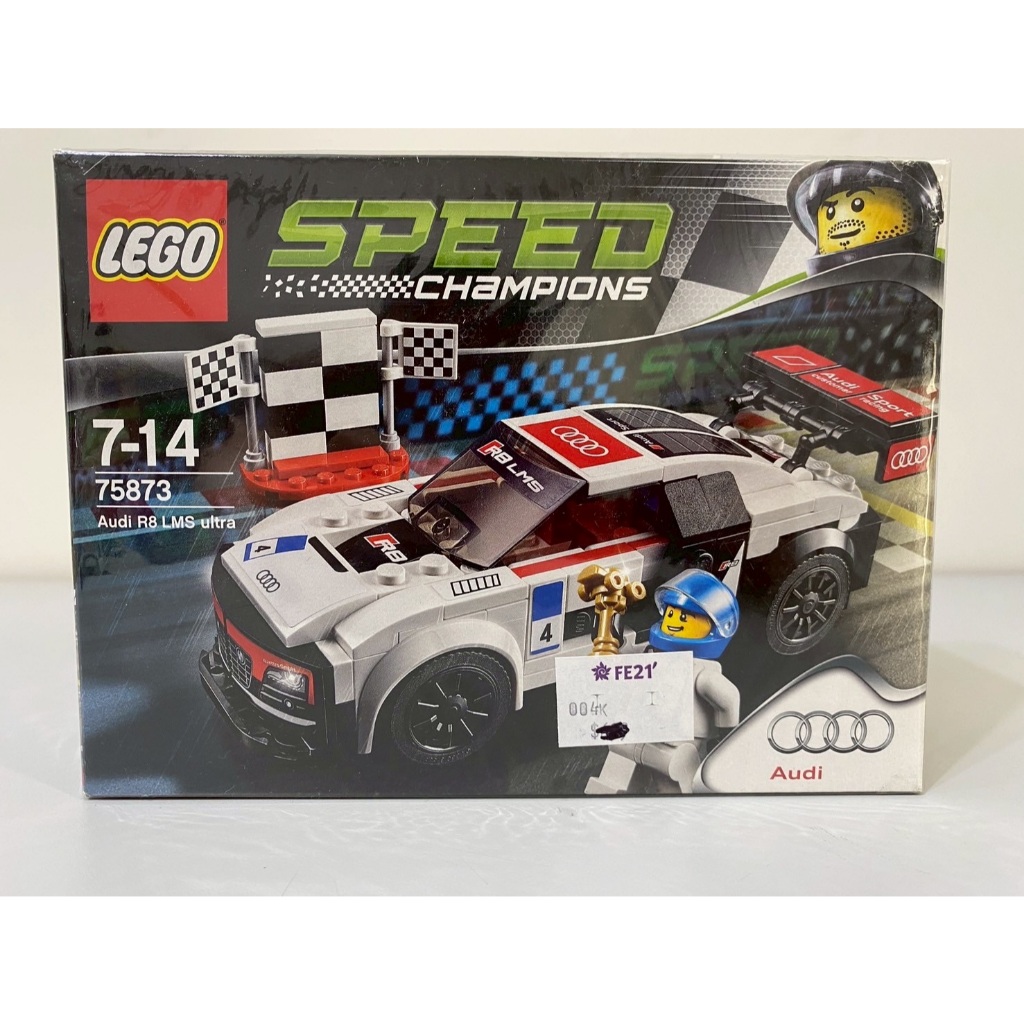 【LEGO 樂高】 75873 SPEED CHAMPIONS系列 奧迪 Audi R8 LMS ultra