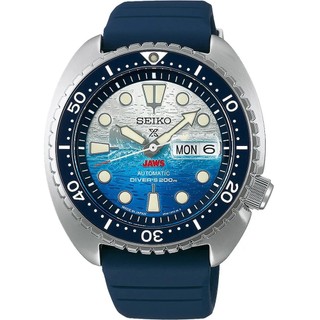 seiko精工錶 Prospex JAWS 4R36-17H0B(SRPL81K1)大白鯊聯名 潛水機械錶-45mm