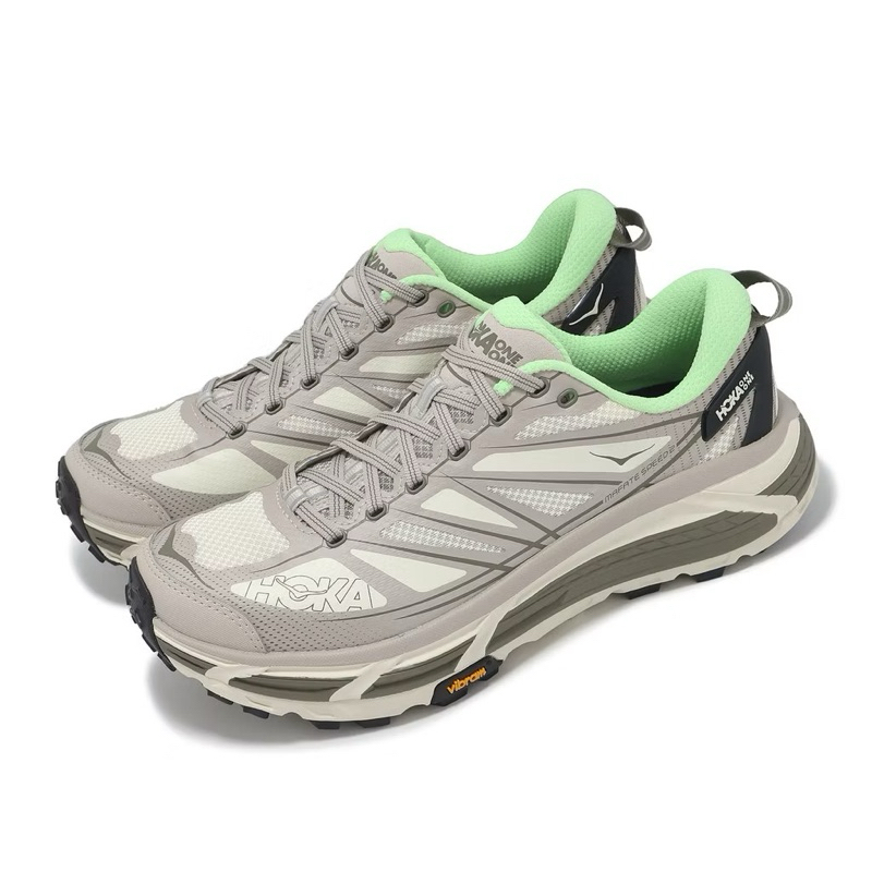 Hoka Mafate Speed 2 越野跑鞋 25.5 灰綠