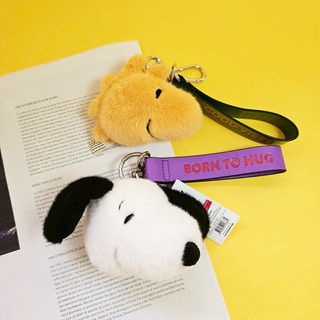 【荷蘭BON TON TOYS】Snoopy史努比/糊塗塌客環保毛絨揹包吊飾-共2款《WUZ屋子-臺北》吊飾 娃娃