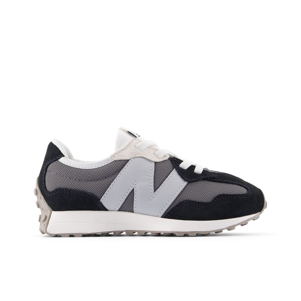 【NEW BALANCE】327系列 童鞋 小朋友 運動鞋 休閒鞋 麂皮 黑灰色 PH327LG