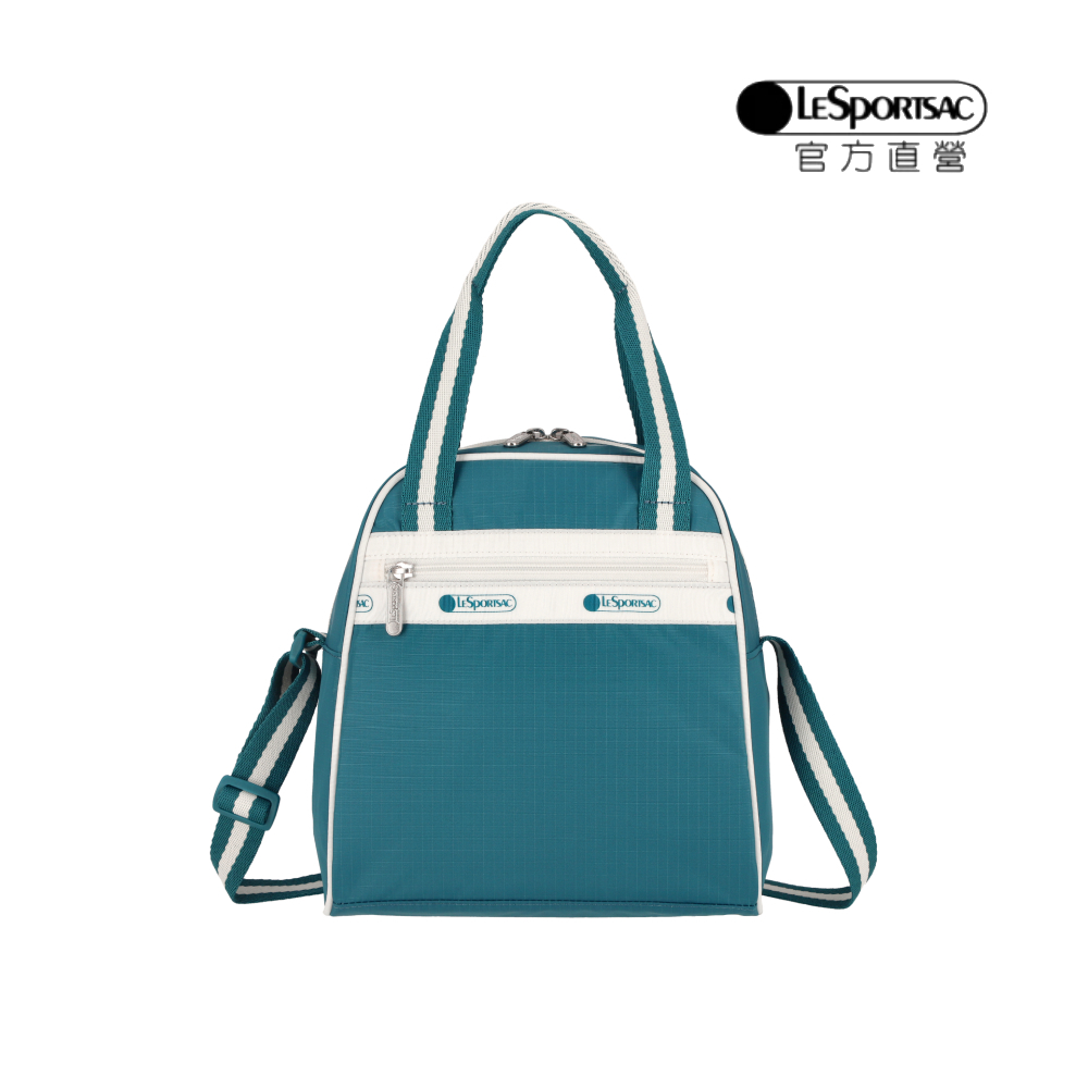 【LeSportsac】N/S MINI SATCHEL 迷你兩用斜背包 - 滾邊青藍
