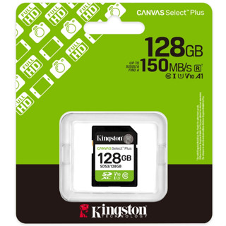 Kingston Canvas Select Plus SD 記憶卡【 SDS3 】 128GB 代理商保固