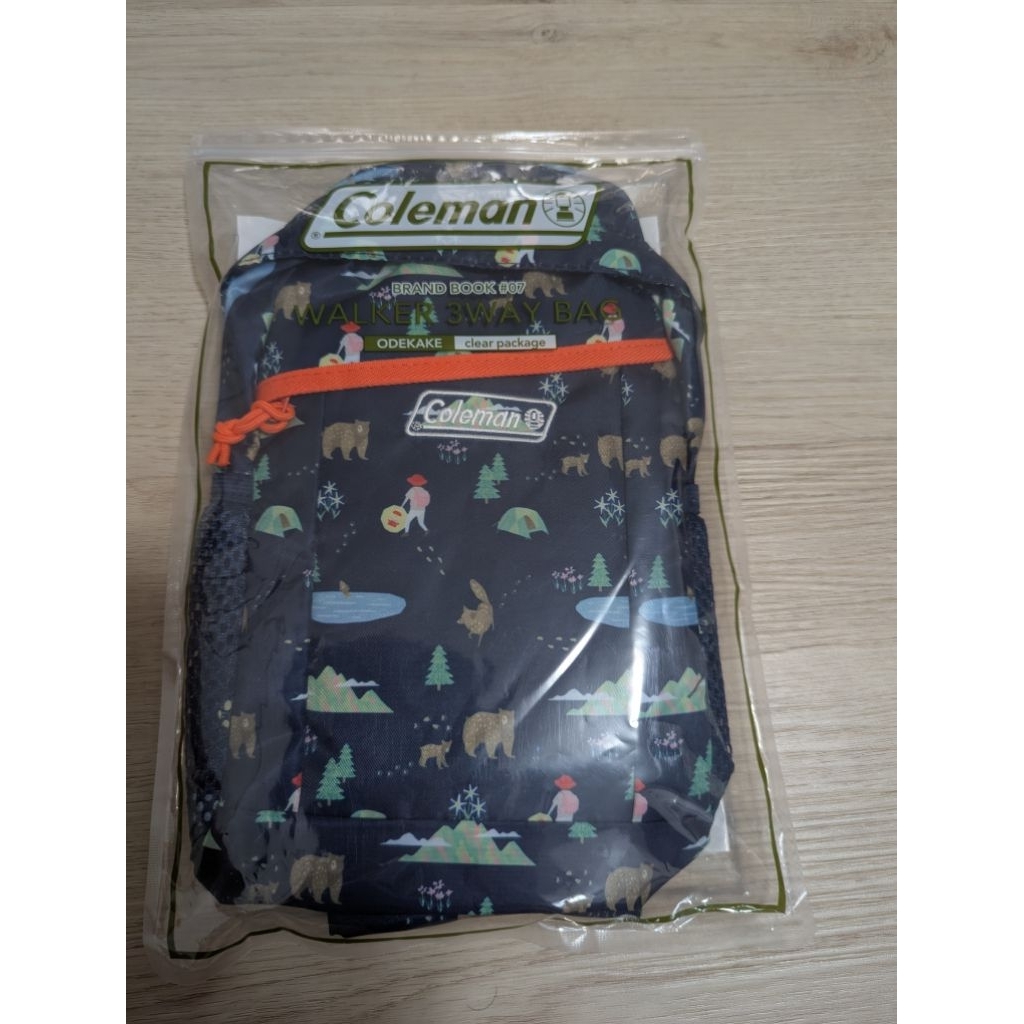 全新未拆封Coleman brand #07，附3用肩提背包