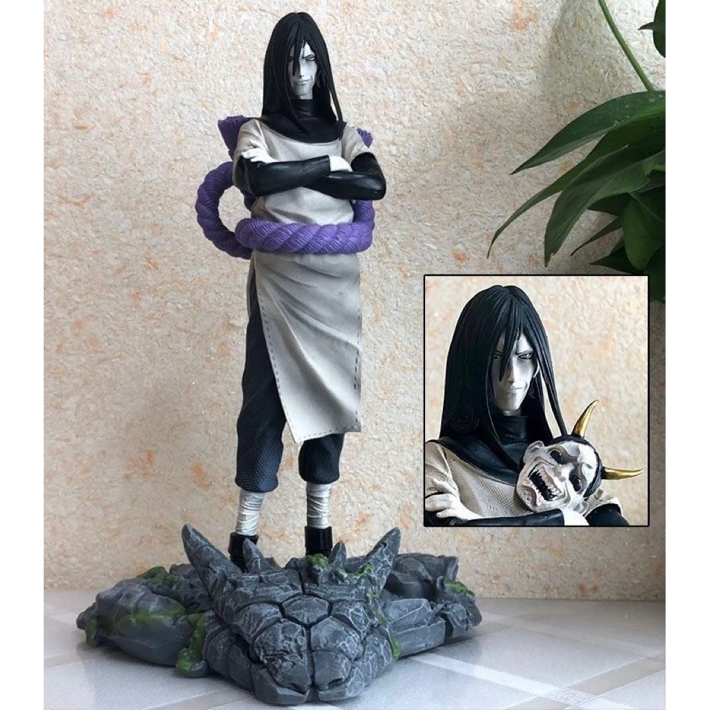 火影忍者30cm 大蛇丸GK曉組織手辦帶底座動漫潮玩模型雕像擺件周邊生日兒童禮物公仔