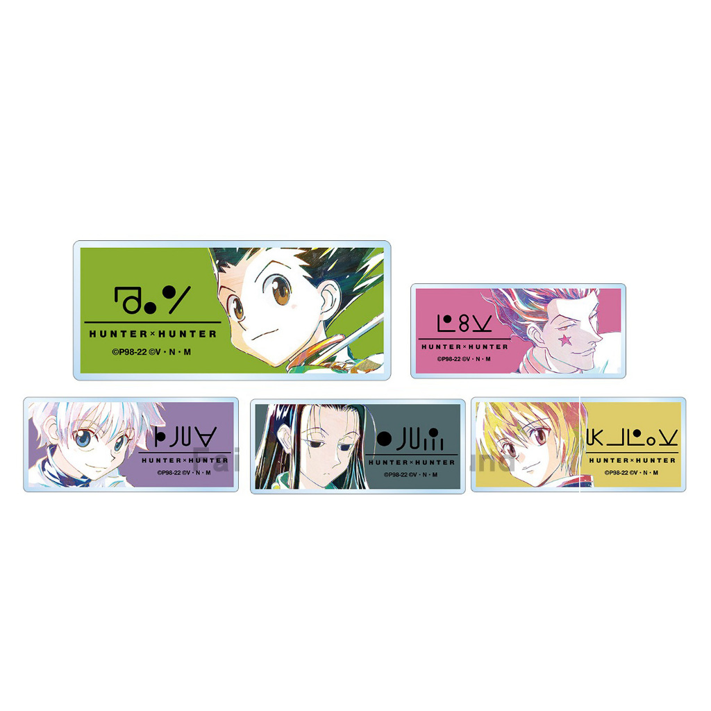 全職獵人 hunter 壓克力 吊飾 奇犽 小傑 伊耳謎 酷拉皮卡 西索 HUNTER x HUNTER Ani Art