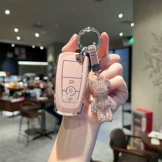 汽車福特鑰匙套 Ford鑰匙殼 Focus鑰匙套 Fiesta Mondeo Kuga MK2 MK3 MK4鑰匙殼
