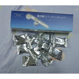 請先詢問現貨蓮蓬頭一隻含碳酸錠10顆日本製HOT TAB碳酸浴重碳酸重炭酸碳酸泉HOTTAB碳酸錠