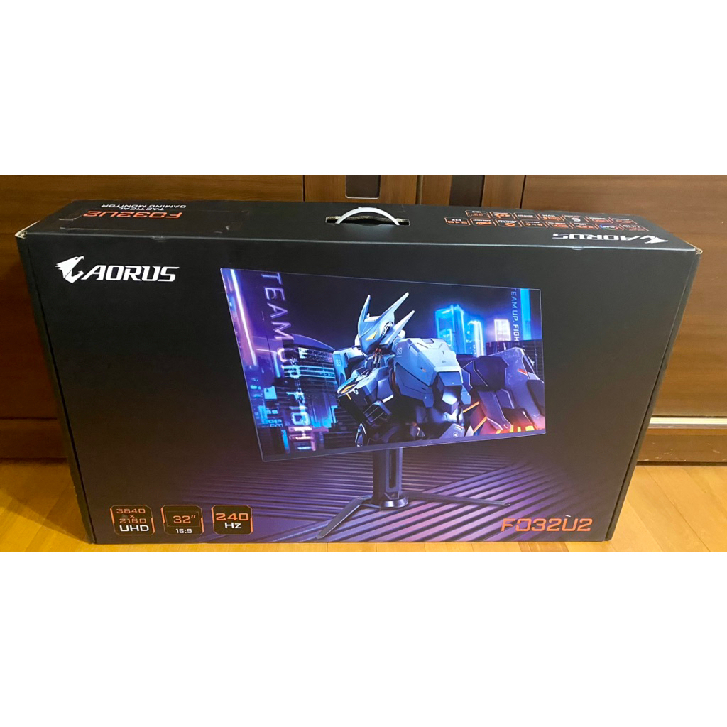 技嘉 AORUS FO32U2 32型 QD-OLED 真4K電競螢幕(240Hz/TYPE-C)