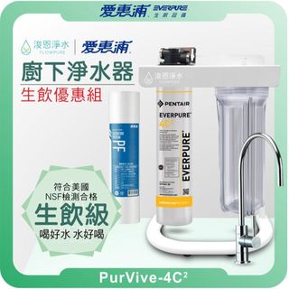 EVERPURE 愛惠浦 4C2 淨水器組 ( 淨水器 濾水器 飲水機 濾芯 濾心 過濾器 愛惠普 愛惠浦淨水器 )