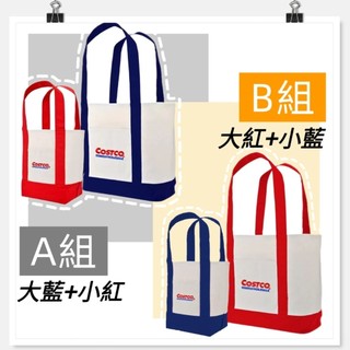 KeepCool 好市多 棉質購物袋 大袋+小袋/組#1932126 帆布袋