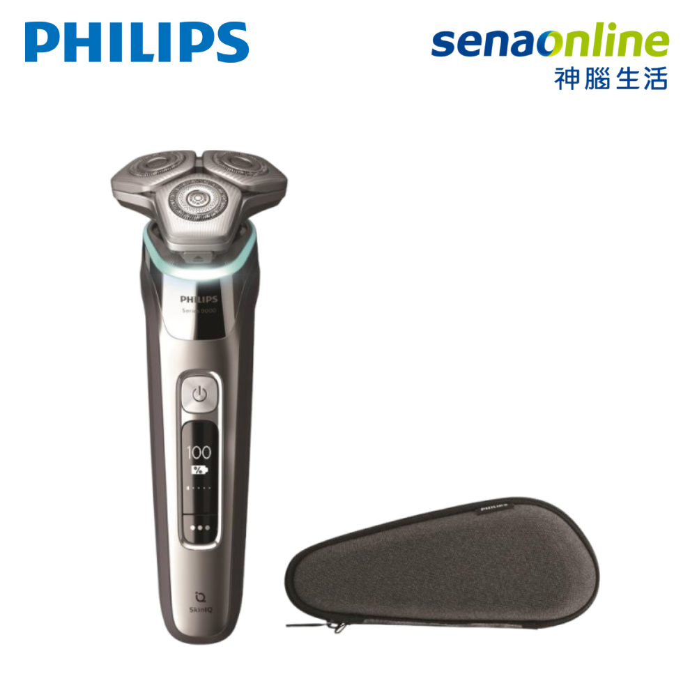 PHILIPS 飛利浦 S9000智能系列三刀頭電鬍刀 S9985/30 【贈 AirPods4+按摩器】