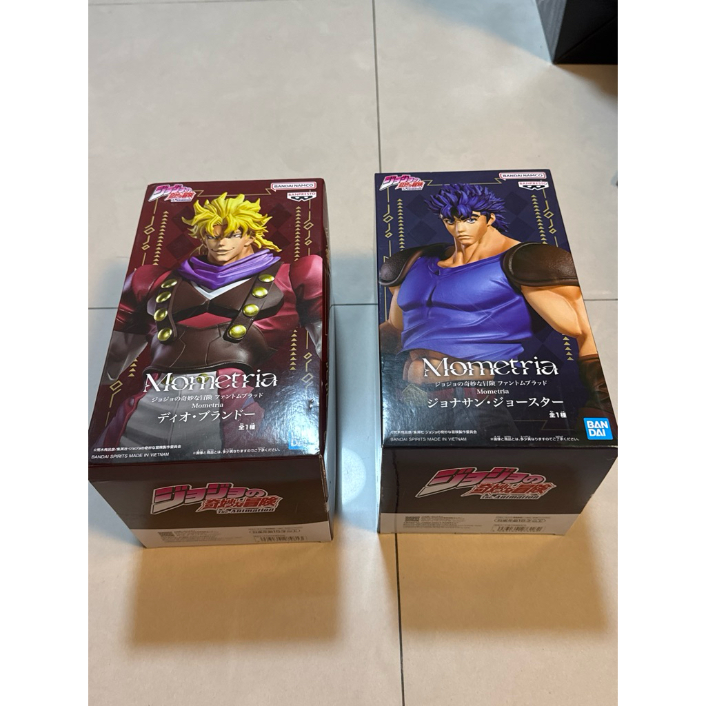 日版 JOJO奇妙冒險 Mometria 喬納森 喬瑟夫 喬斯達 卡茲 迪奧 布朗度 空條承太郎 景品 公仔